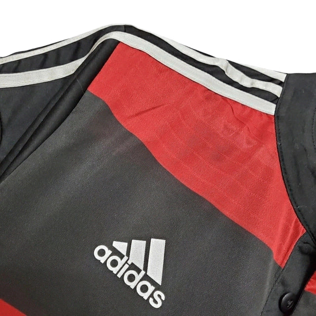 Camisa Retrô Seleção da Alemanha II 2014 - Masculina Adidas - Preta e vermelha