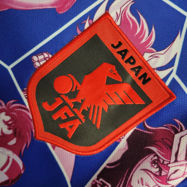 CAMISA SELEÇÃO JAPÃO SAINT SPECIAL 2023/24 TORCEDOR-ADIDAS-MASCULINA-AZUL/VERMELHO
