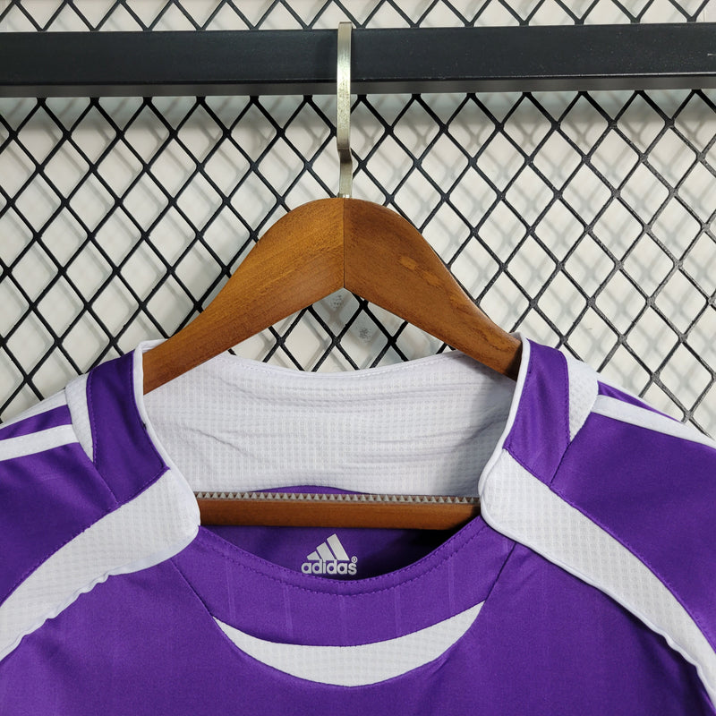 Camisa Real Madrid 2006 Retrô Roxa