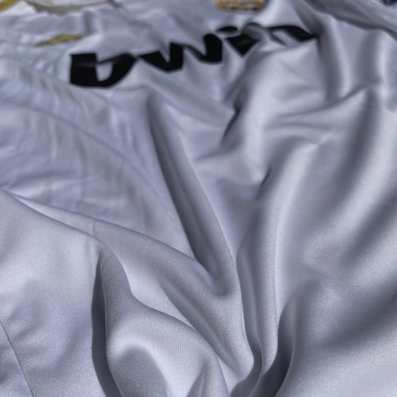 Camisa Real Madrid 2011/12 RONALDO 7 - Manga Longa + Patchs