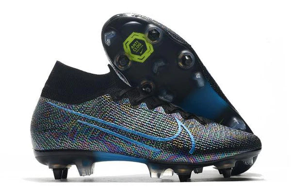 Chuteira Nike Mercurial Superfly 7 Elite SG - PRO Anti Clog colored- Cano Alto