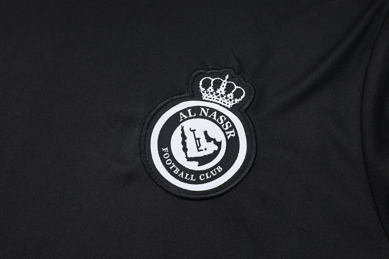 Kit Treino Al-Nassr Nike 2024/25 Camisa e Shorts Preto