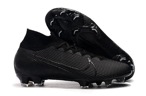 Chuteira Campo Nike Superfly 7 Elite SE FG All Black - Cano Alto