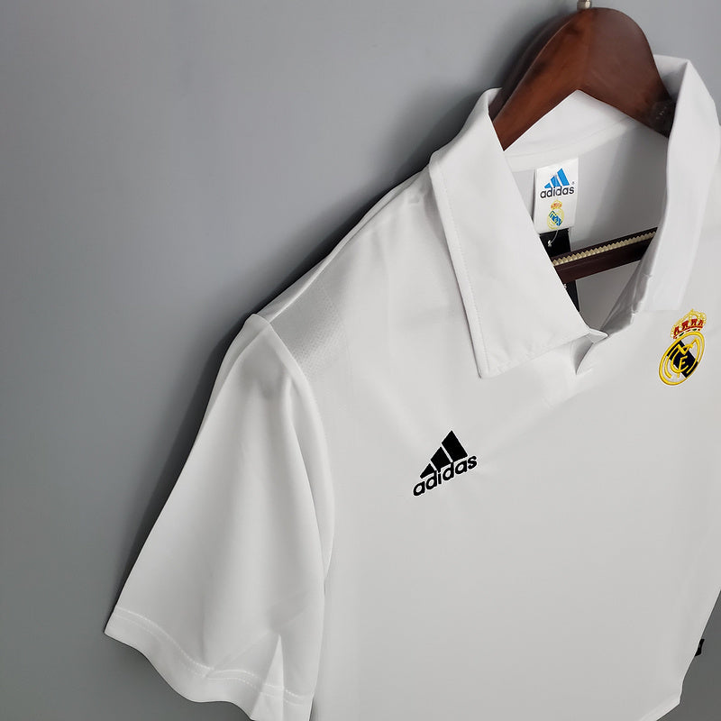 Camisa Real Madrid 2002/03 Retrô - CHAMPIONS
