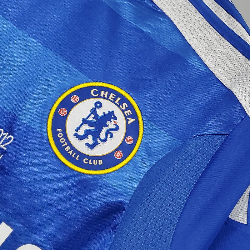 Camisa Chelsea Retrô 2012 Azul - Adidas - Final Champions League 2012