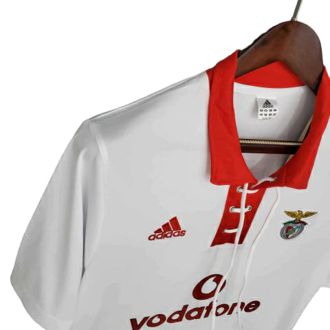 Camisa Retrô Benfica 2004/2005 - Masculina Adidas - Branca com detalhes em vermelho - Centenário