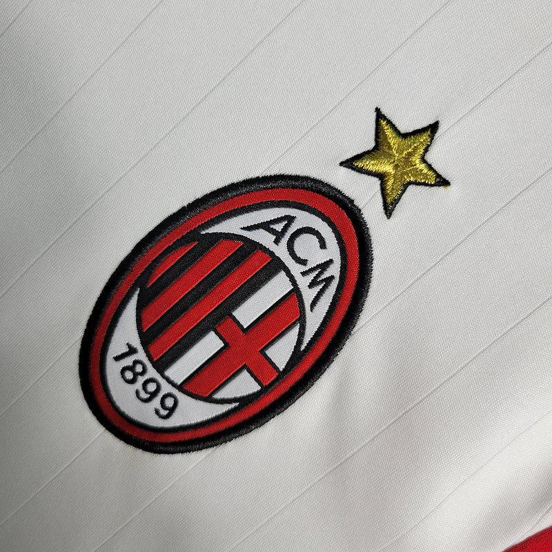 Camisa AC Milan 2007/08 Manga Longa away