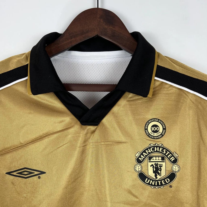 Camisa Dupla Face Manchester United - Away/Third 2001/02