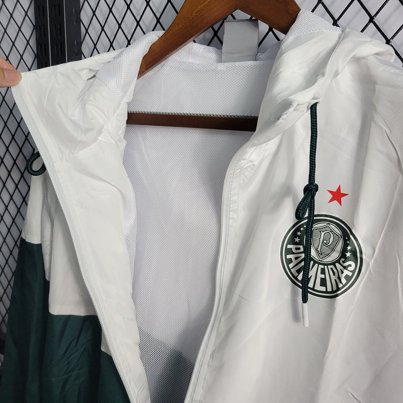 Corta Vento Palmeiras Verde/Branco - Puma