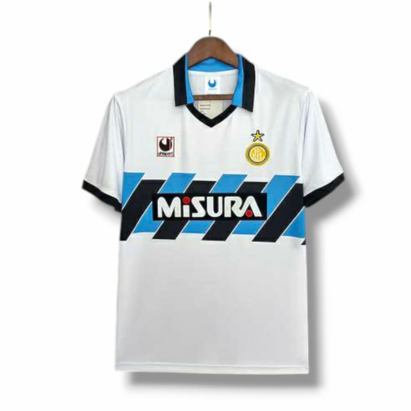 Camisa Retrô Inter de Milão II 1990/1991 - Masculina Uhlsport - Branca