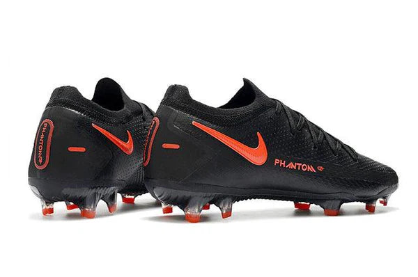Chuteira Campo Nike Phantom GT Elite FG Black/Red Low