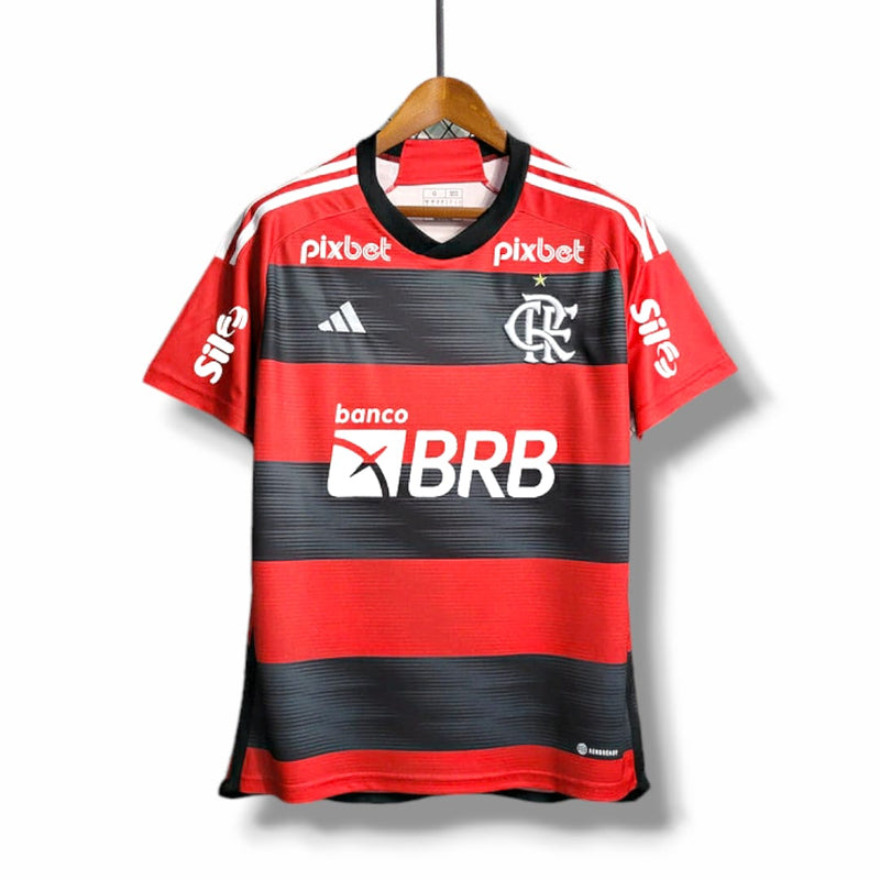 Camisa Flamengo 2023/24 Home Full patrocínio