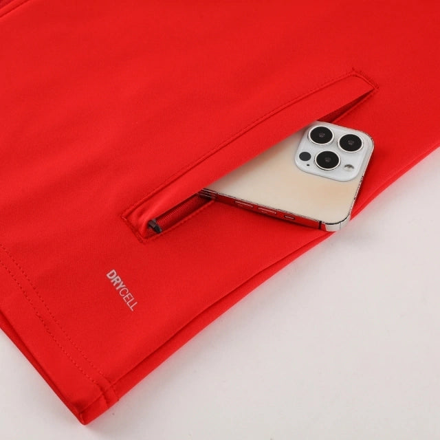 Conjunto de Agasalho Puma Vermelho e Preto / 734