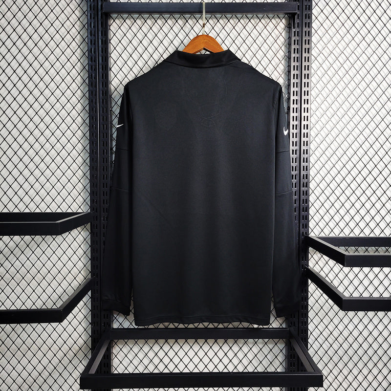 Camisa Manga Longa Brasil 2004- Edição Especial Black