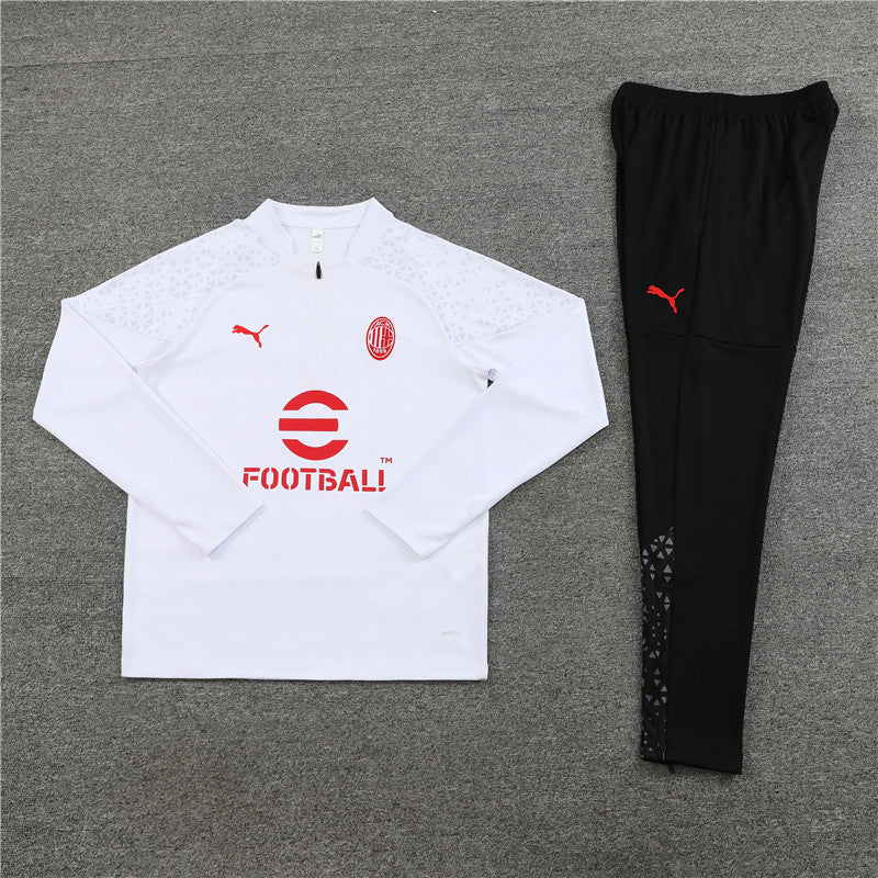 Conjunto de Treino Milan 23/24 White