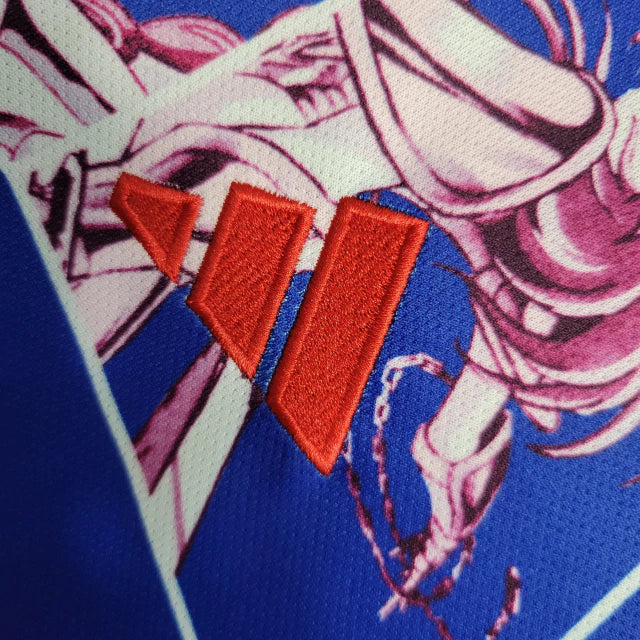 CAMISA SELEÇÃO JAPÃO SAINT SPECIAL 2023/24 TORCEDOR-ADIDAS-MASCULINA-AZUL/VERMELHO