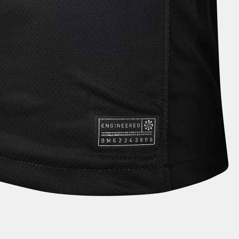 Camisa Corinthians I 2024/25 Torcedor Nike Masculina - Branco+Preto