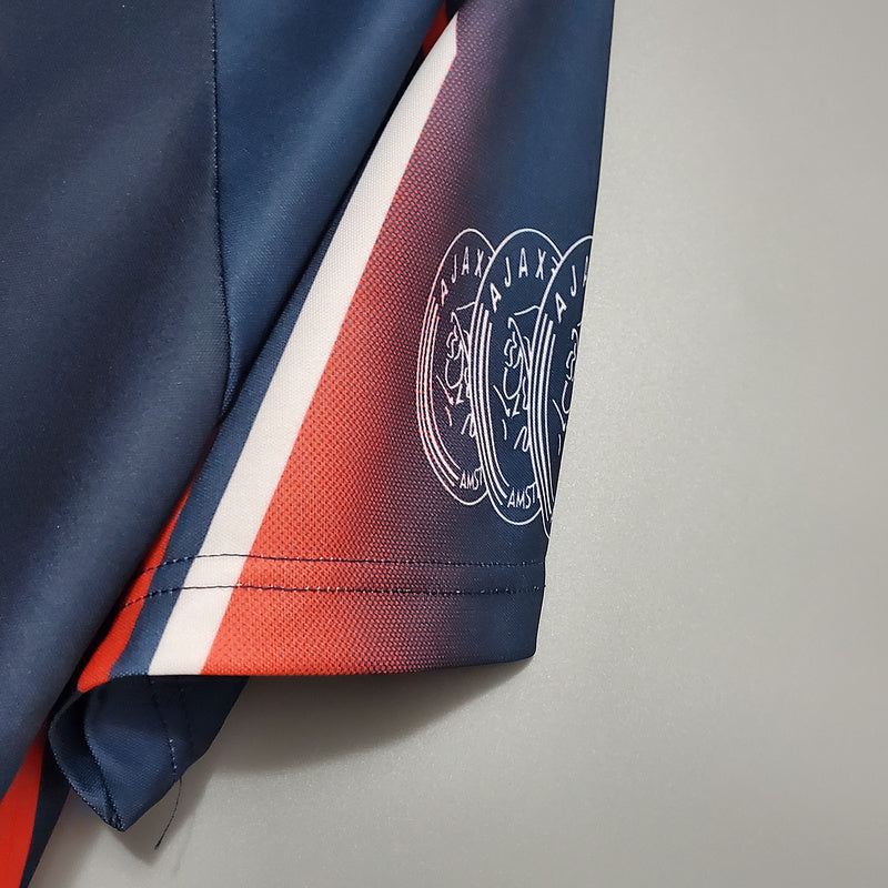 Camisa Ajax Retrô 1997/1998 Azul - Umbro