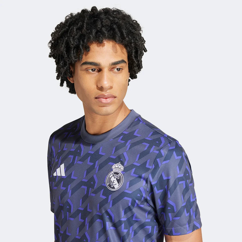 Camisa Real Madrid 2024/25 Pré Jogo Adidas