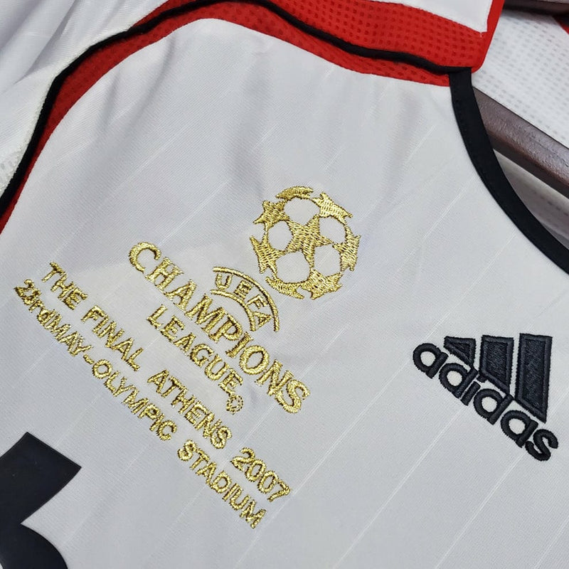 Camisa AC Milan 2006/07 Away - UCL 2007 KAKA 22 + Patchs