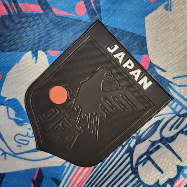 CAMISA SELEÇÃO JAPÃO ANIME 2023/24 TORCEDOR-ADIDAS-MASCULINA-BRANCA
