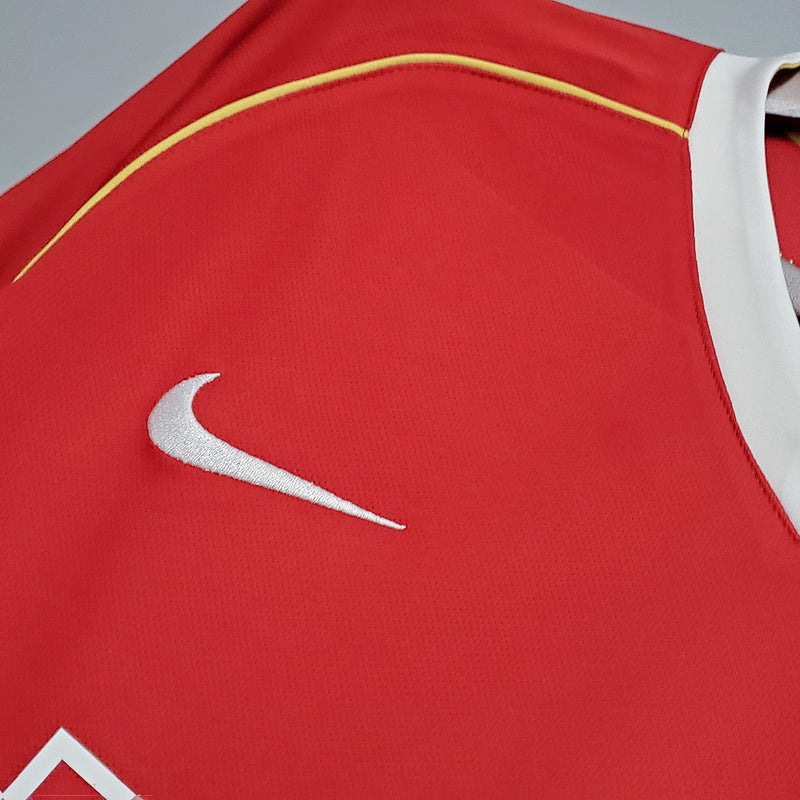 Camisa Manchester United 2006/07 Manga Longa