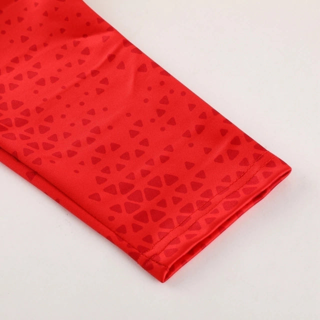 Conjunto de Agasalho Puma Vermelho e Preto / 734