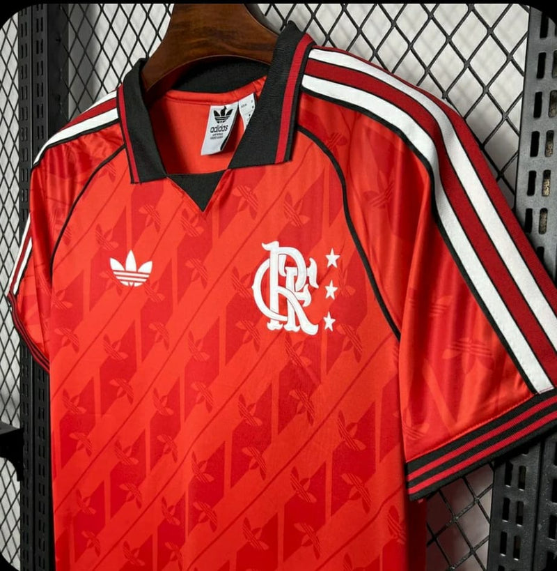 Camisa Flamengo 2024/25 - Adidas Polo Vintage
