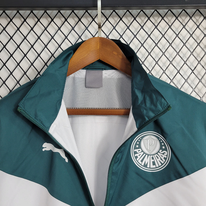 Corta Vento Palmeiras Branca/Verde