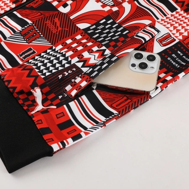 Conjunto de Agasalho Puma Vermelho / 734