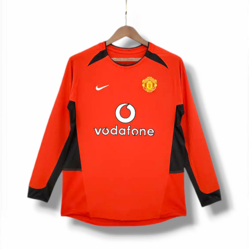 Camisa Manchester United 2003/04 -Manga Longa - RONALDO 7