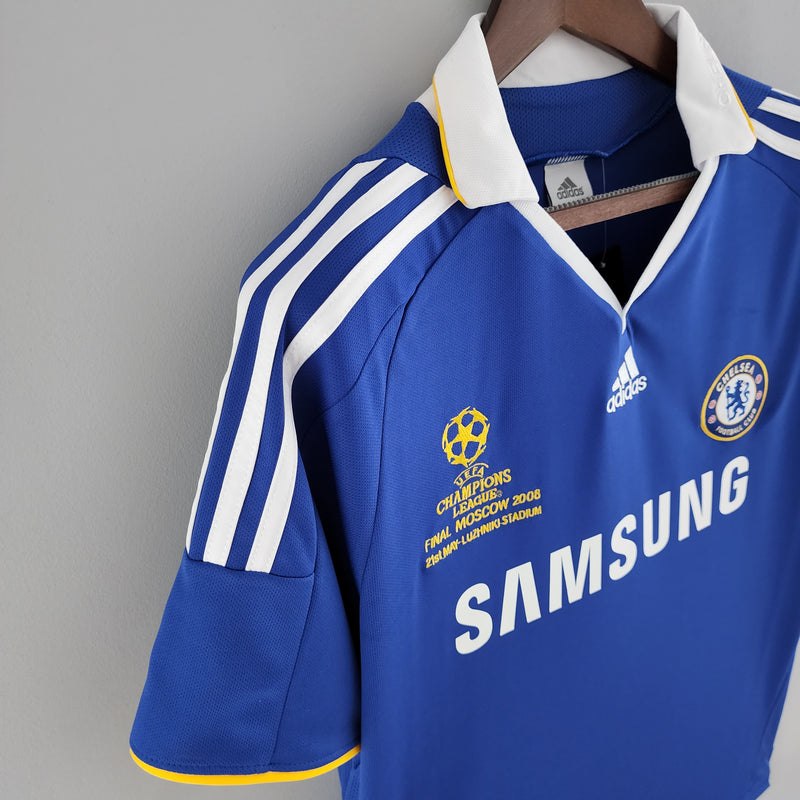 Camisa Chelsea 2008/09 Retrô UCL