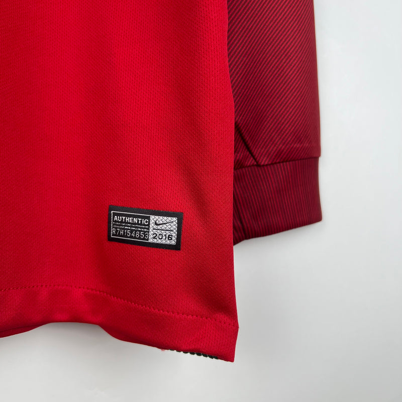 Camisa Portugal 2016/17 Manga Longa