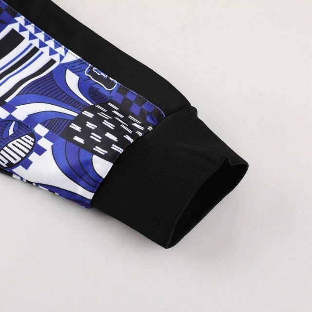 Conjunto de Agasalho Puma Azul e Preto / 734