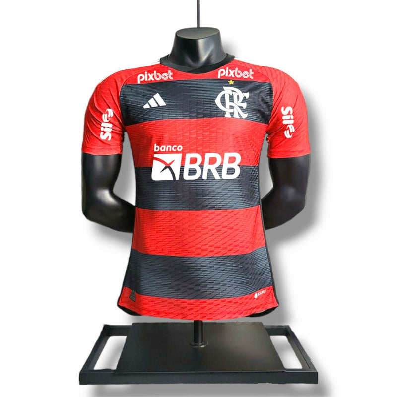 Camisa Flamengo 2023/24 Home Player Versão Full patrocínio
