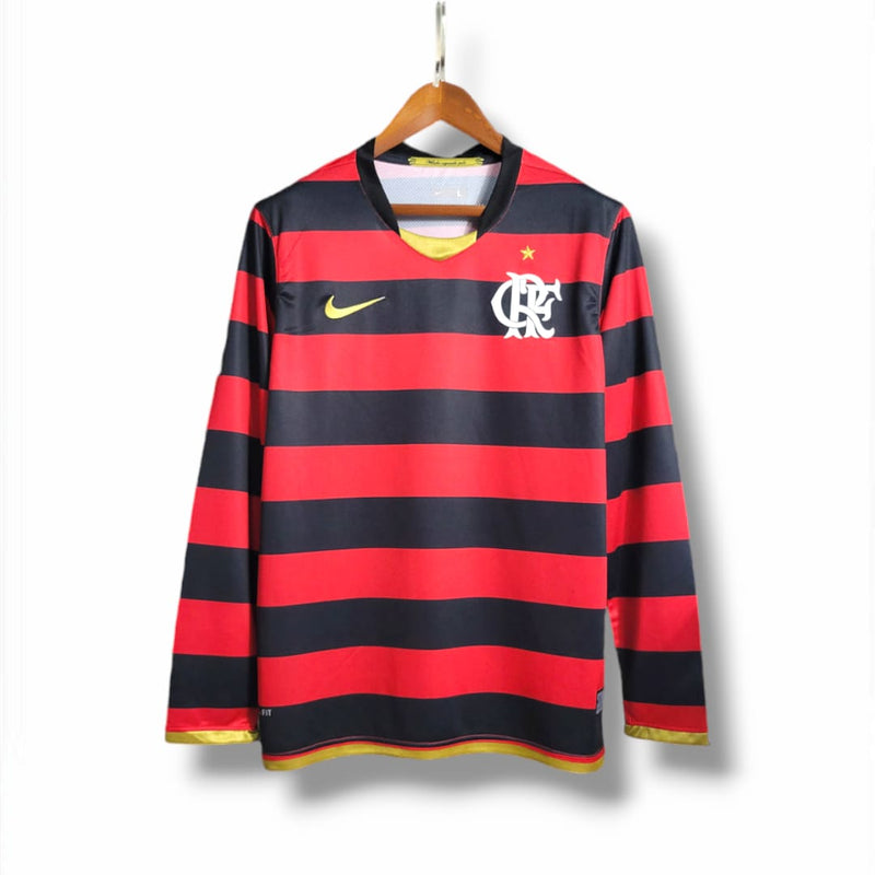 Camisa Flamengo 2009 Manga Longa