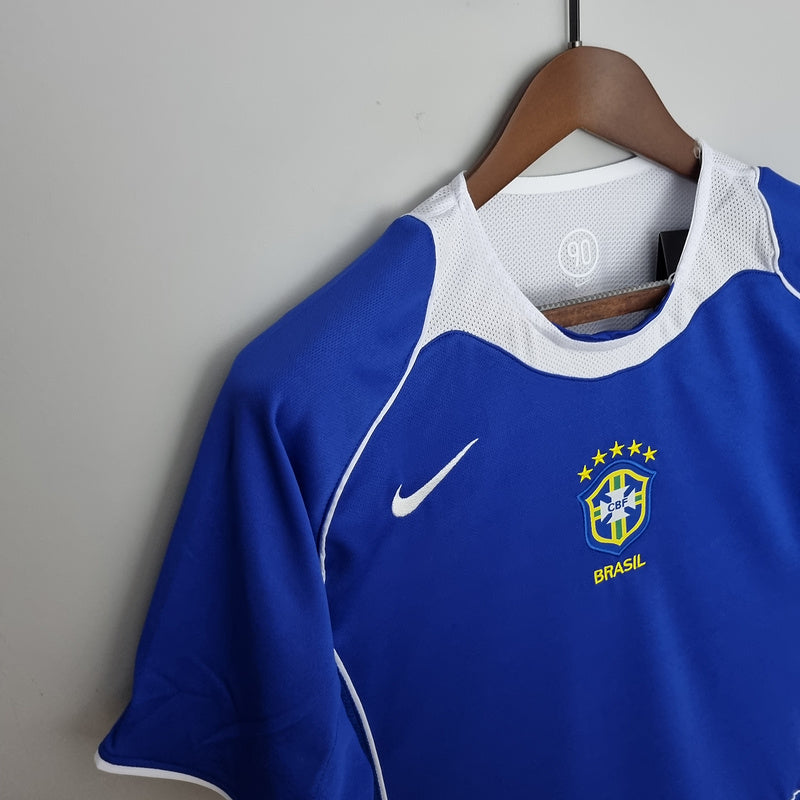 Camisa Brasil 2004/06 away