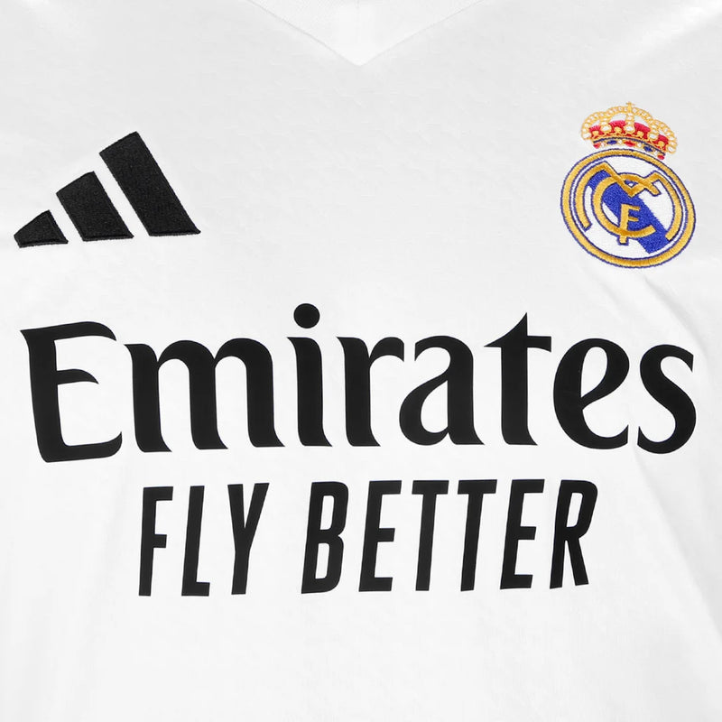 Camisa Real Madrid 2024/25  Manga Longa Torcedor Adidas
