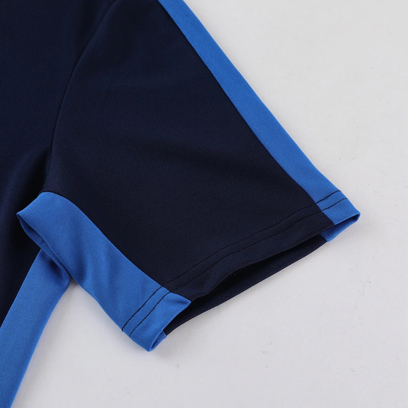 Kit Treino Nike Masculino Camisa e Bermuda Azul Marinho