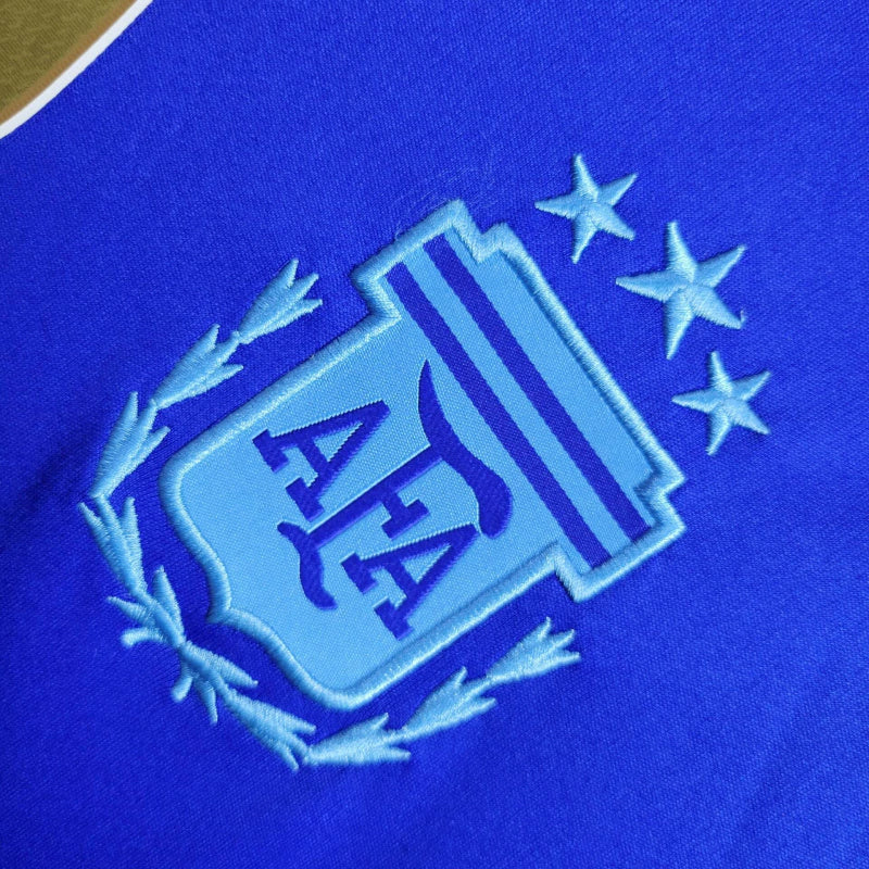Camisa Seleção da Argentina II 24/25 + Patch Copa do Mundo