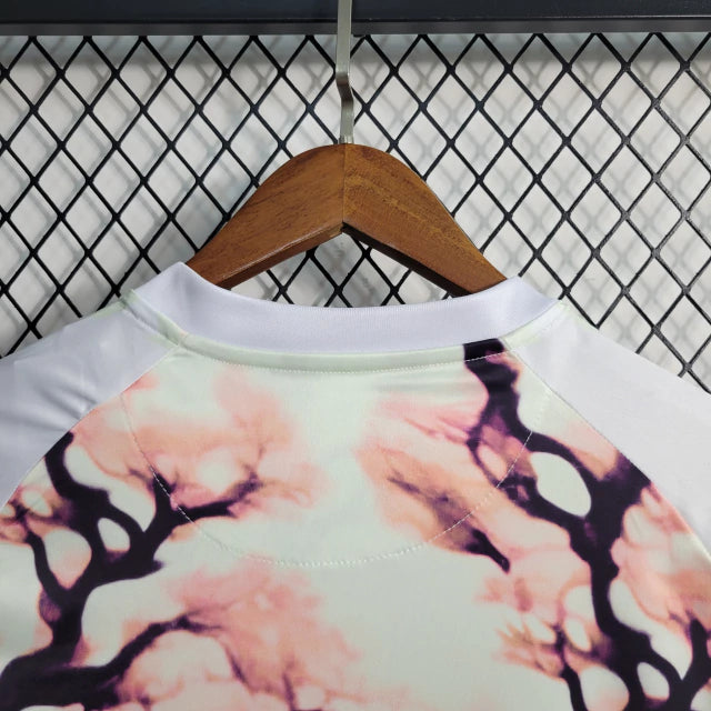 CAMISA SELEÇÃO JAPÃO CHERRY TREE 2023/24 TORCEDOR-ADIDAS-MASCULINA-BRANCA