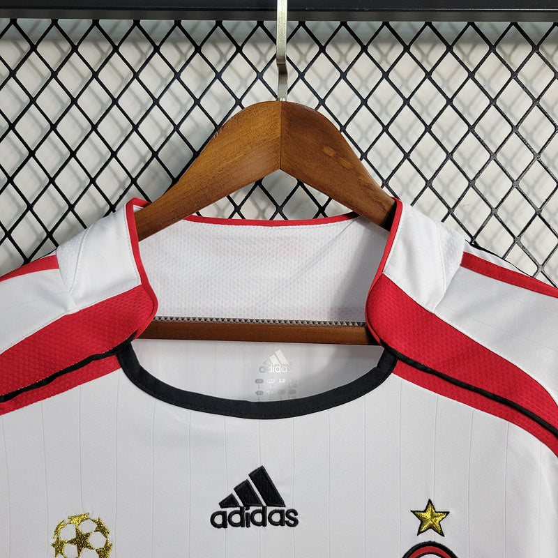 Camisa AC Milan 2007/08 Manga Longa away