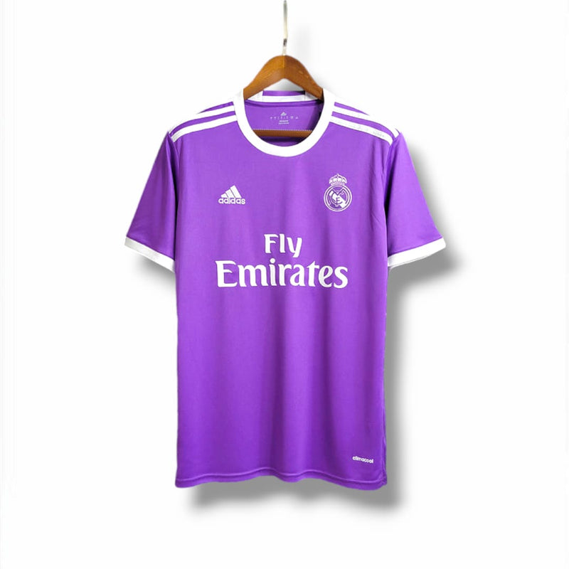 Camisa Real Madrid 2017/18 away Roxa
