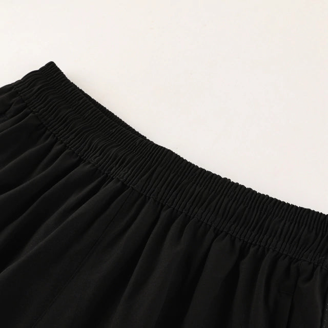 Conjunto de Corta Vento Adidas Preto e Branco / 374