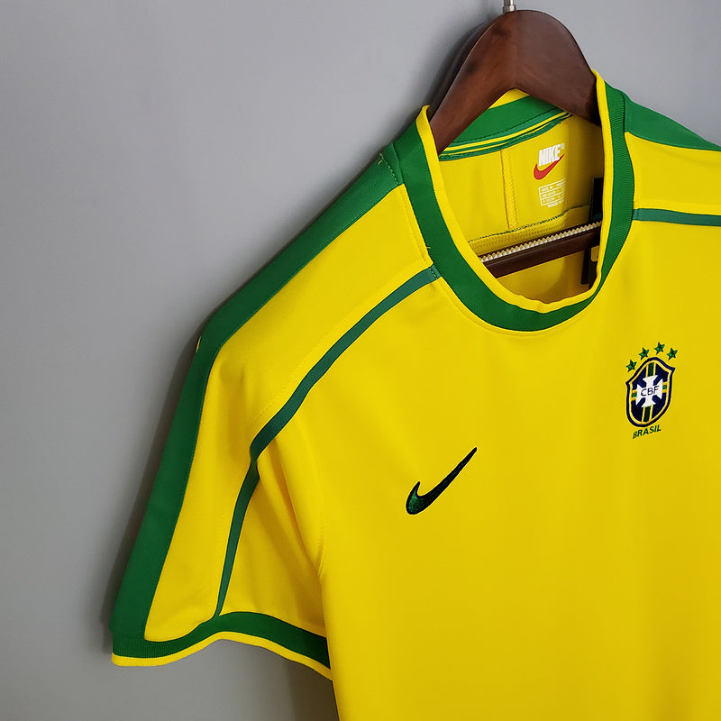 Camisa Brasil 1998 home