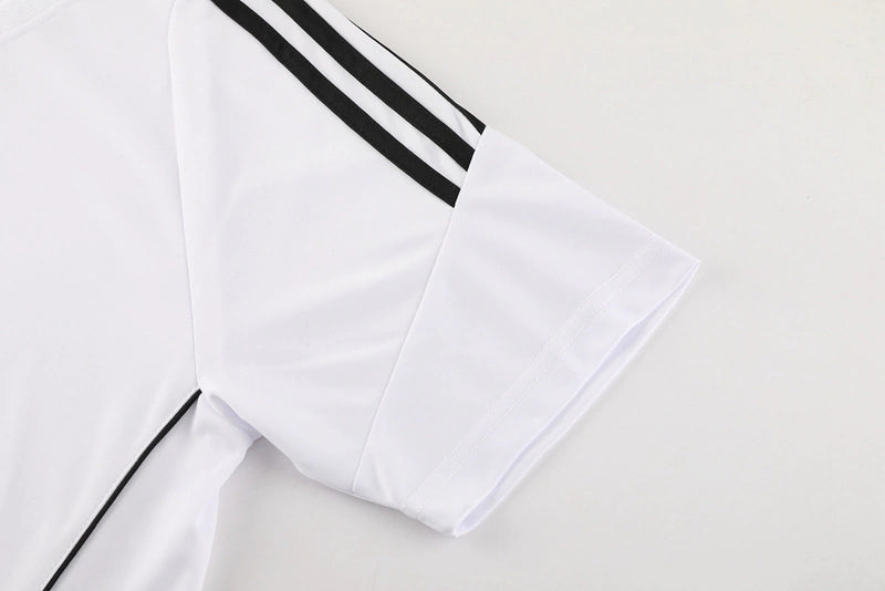 Kit Treino Adidas Climacool Masculino - Bermuda Preta e Camisa Branca