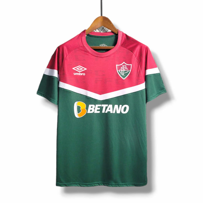 Camisa Fluminense 2023/24 Treino verde e vermelha