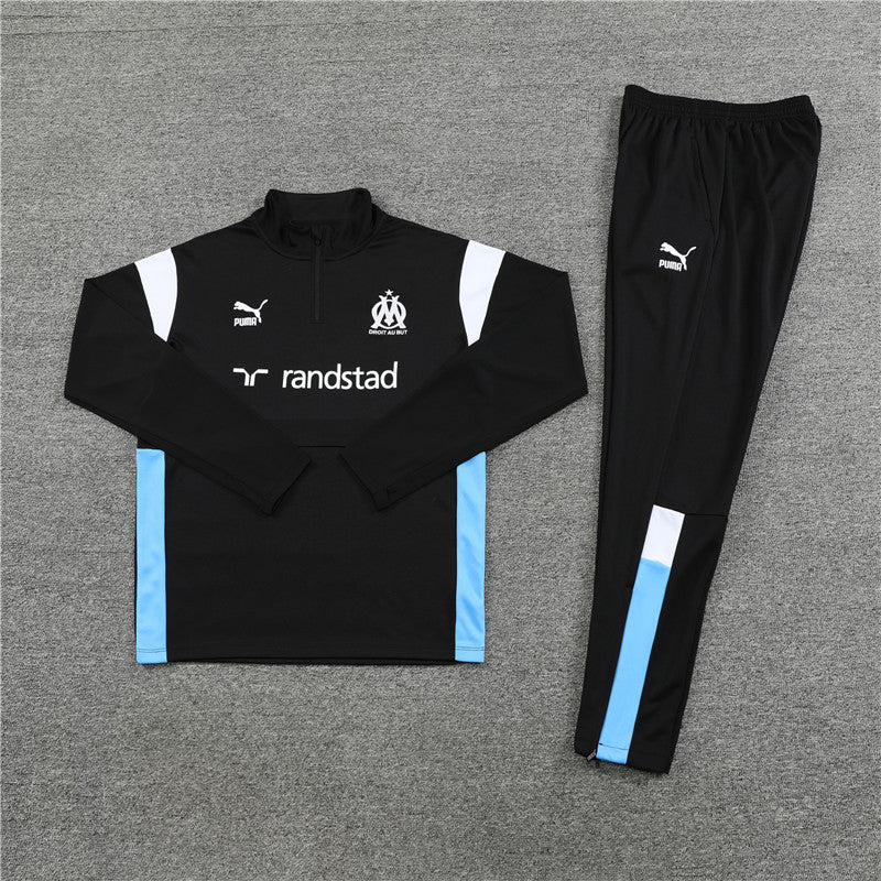 Conjunto de Treino Olympique de Marseille 23/24 Black