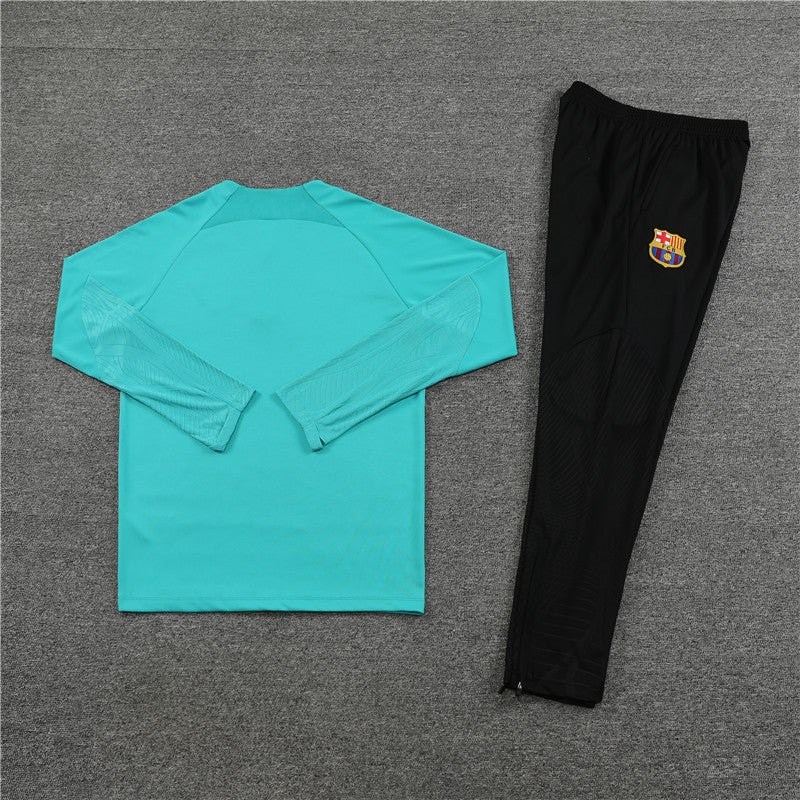 Conjunto de Treino Barcelona 23/24 Azul Claro