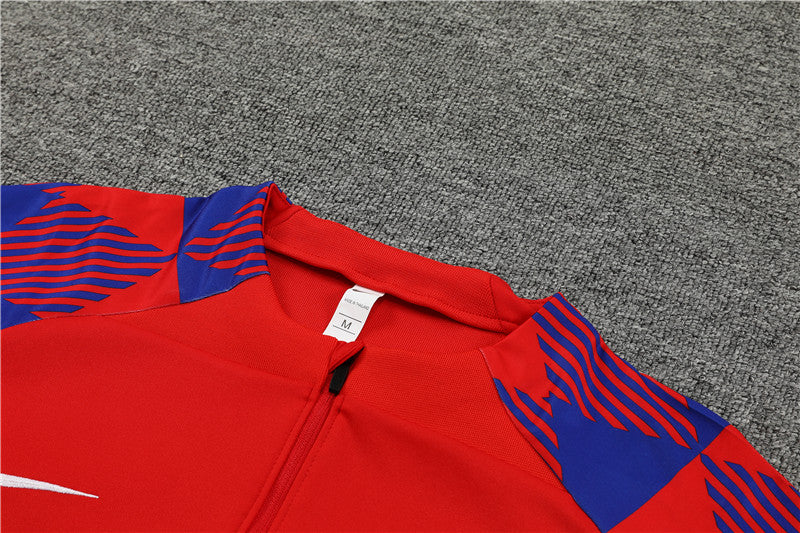 Conjunto de Treino Barcelona Vermelho 23/24